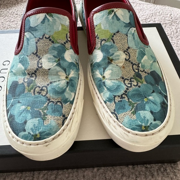 Gucci Supreme flora slip on sneakers - Picture 3 of 10
